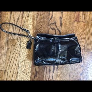 Patent Leather Wristlet